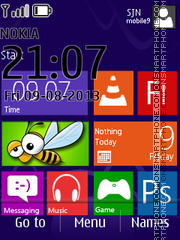 Windows 8 Pro tema screenshot