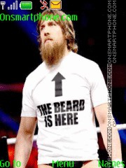 Скриншот темы WWE Daniel Bryan