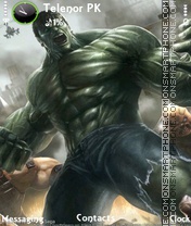 Скриншот темы Hulk One