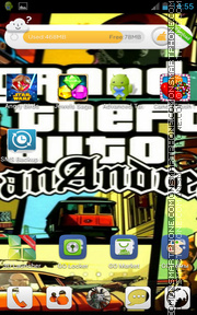 Gta Sanandreas 01 es el tema de pantalla