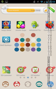 Color Dot 01 Theme-Screenshot