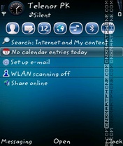 Blue Attraction theme screenshot