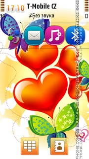 Hearts 10 theme screenshot