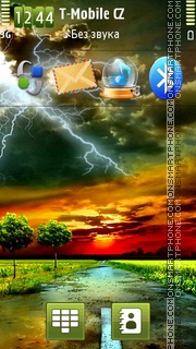 Lightning 02 es el tema de pantalla