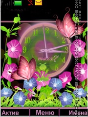 Flowers - Butterfly tema screenshot