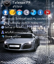 Audi r8 tema screenshot