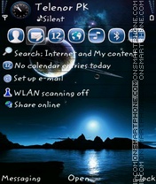 Alone Moon tema screenshot