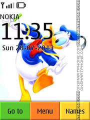 Donald Duck 22 theme screenshot