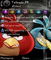 Angry Birdas es el tema de pantalla