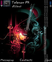 Guittar tema screenshot