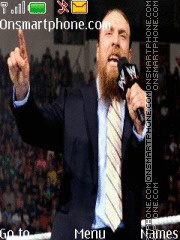 Скриншот темы WWE Daniel Bryan