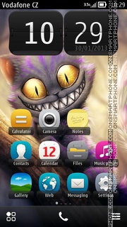 Cheshire Cat 02 tema screenshot