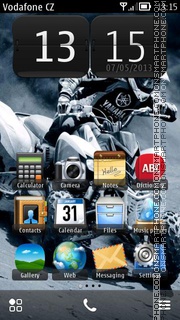 Quadbike tema screenshot