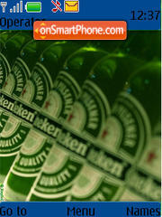 Capture d'écran Heineken 02 thème