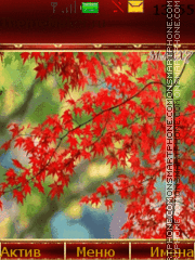 Colors of autumn theme screenshot