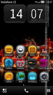 Hot Seat HD V5 theme screenshot