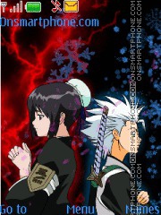 Toshiro and hinamori theme screenshot