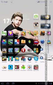 Niall Horan theme screenshot
