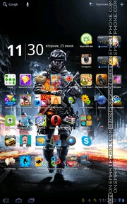 Battlefield 3 05 es el tema de pantalla