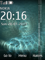 Fractal Circles theme screenshot