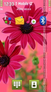 Gerbera Golden Serena theme screenshot