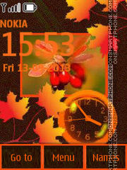 Capture d'écran Autumn thème