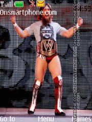 WWE Daniel Bryan tema screenshot
