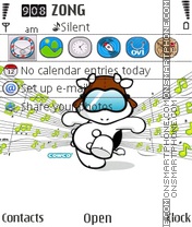 Cow theme screenshot