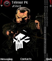 Capture d'écran Punisher thème