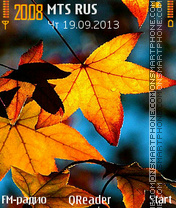 Colors-Of-Fall Theme-Screenshot