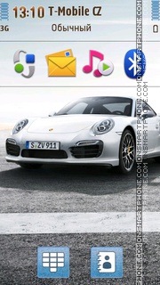 Porsche 911 Turbo S es el tema de pantalla