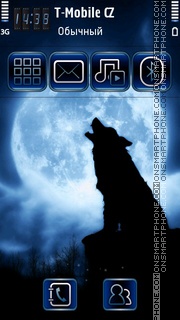 Lone Wolf 01 theme screenshot