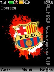 Barcelona 2013-14 tema screenshot
