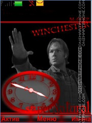 Sam Winchester theme screenshot