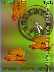 Leaves tema screenshot