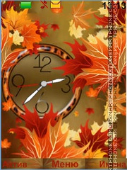 Autumn Leaves tema screenshot