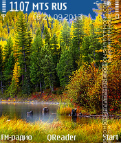 Capture d'écran Autumn thème