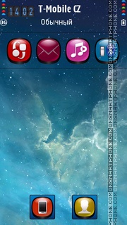 Скриншот темы iO7s HD