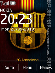 Barcelona Asha 300 es el tema de pantalla