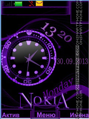 Nokia theme screenshot