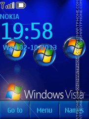 Vista Mobile tema screenshot