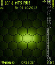 Capture d'écran Honeycomb thème