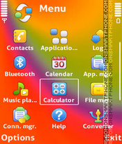 Colorfull adam11 tema screenshot