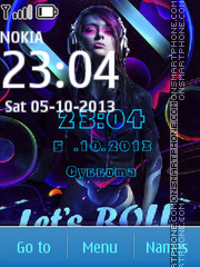 Let's Roll tema screenshot