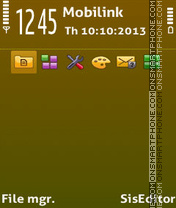 New lime adam11 tema screenshot