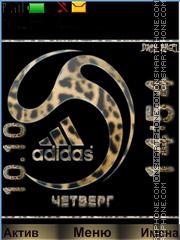 Adidas theme screenshot