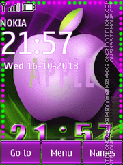 Apple tema screenshot