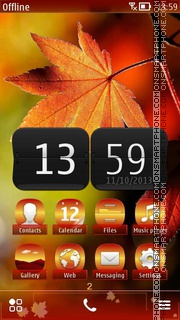 Autumn 04 tema screenshot