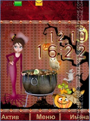 Halloween tema screenshot