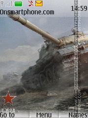 Скриншот темы World of Tanks